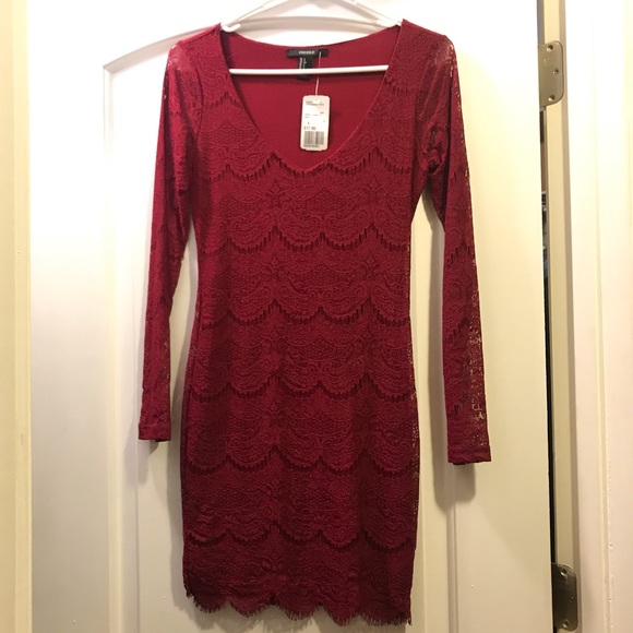 forever new wine dress